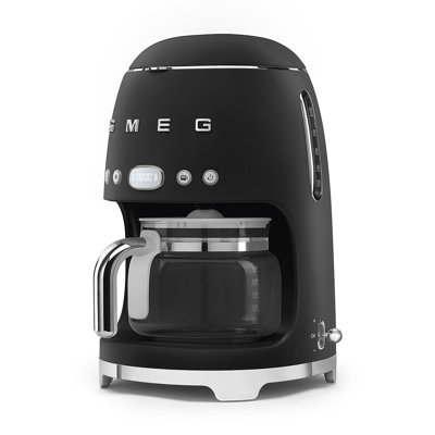 50's Retro Style Drip Filter Coffee Machine in Matte Black