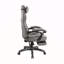 Fauteuil de direction entièrement inclinable avec repose-pieds Gaming