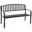 Banc de parc en acier Barty
