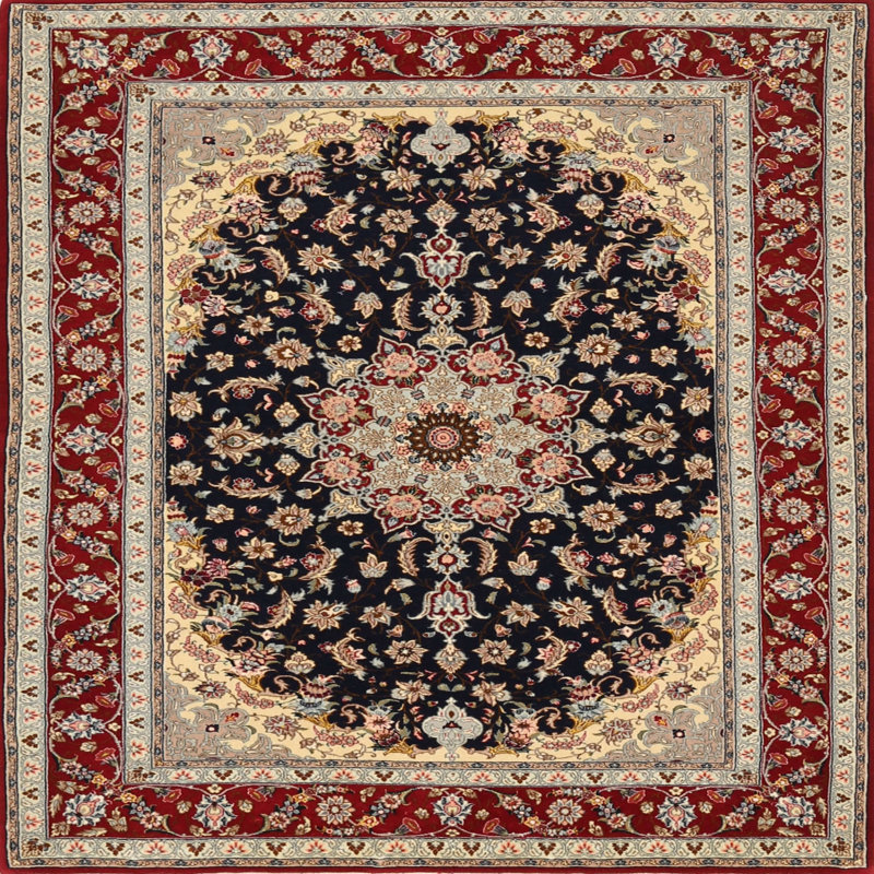 Oriental Indoor Rug, Round 4'