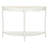 Christina Firewood Pine Console Table - 48" French Style Half Moon Entry Table with Cabriole Legs-252866296