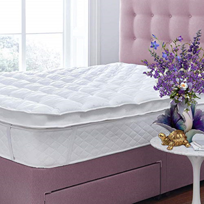 AirComfort Air-Flow Hollowfibre Mattress Topper, Kingsize (5')