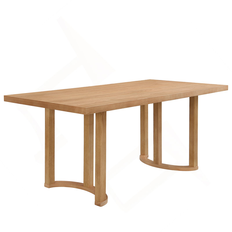 69 INCHES DINING TABLE (Natural)
