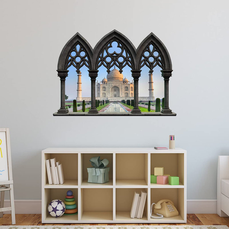Scenic & Cityscapes Non-Wall Damaging Wall Decal, 28" H x 38" W