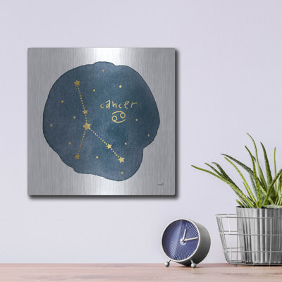 «Horoscope Cancer» par Moira Hershey, art mural en métal