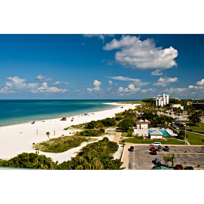 Lido Beach - Photographie sur toile tendue, L 48 po x H 32 po