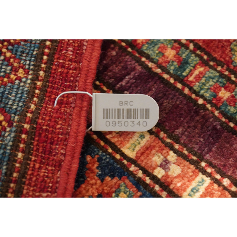 Aryana Hand Woven Wool Striped Area Rug