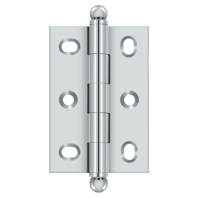 2.5'' x 1.75'' Butt Bearing Hinge, Polished Chrome