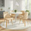 Chaises d'appoint rembourrées en similicuir Paco-88854091