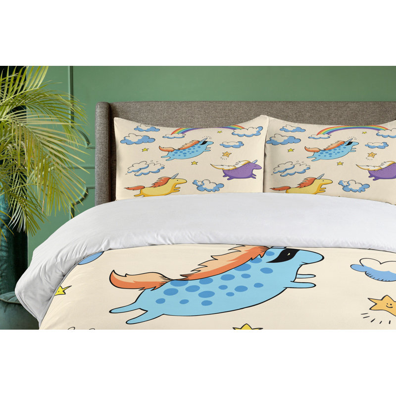 Unicorn Quilt Set, King