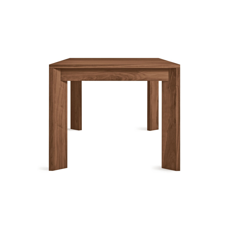 Moreover Solid Wood Dining Table, Walnut, 37" W x 84" L