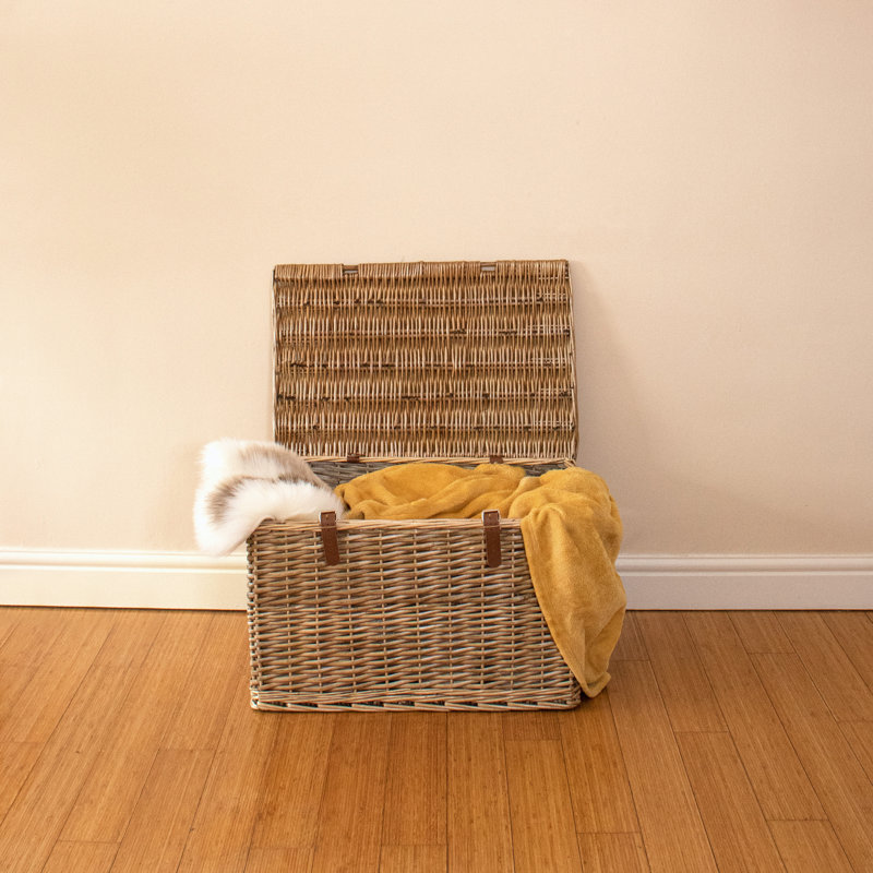 JVL Wicker Decorative Basket, 37" x 60" x 41"