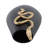 Mercer41 Curved Snake On Vase, Black/Gold-1019340090