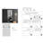 63" X 21" Full Length Mirror, Hd Copper- Silver Glass, Shatterproof, -, , Ideal For Dressing Areas And Bedrooms, Sharp Clear Reflection Edge Wall Perfect Salon Bedroom, Accurate-1191328645
