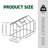 Windproofaluminum Greenhouse Polycarbonate Greenhouse Raised Base And Anchor Aluminum Heavy Duty Walk-In Greenhouses-115824012-115824013