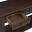 Canapé console de 63 po avec tiroirs de rangement et tablette inférieure pour le vestibule Desinae-275598820
