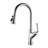 Topcraft Stainless Steel Single Handle Pull-Down Sprayer Kitchen Sink Faucet with 360° Swivel Spout-51285819