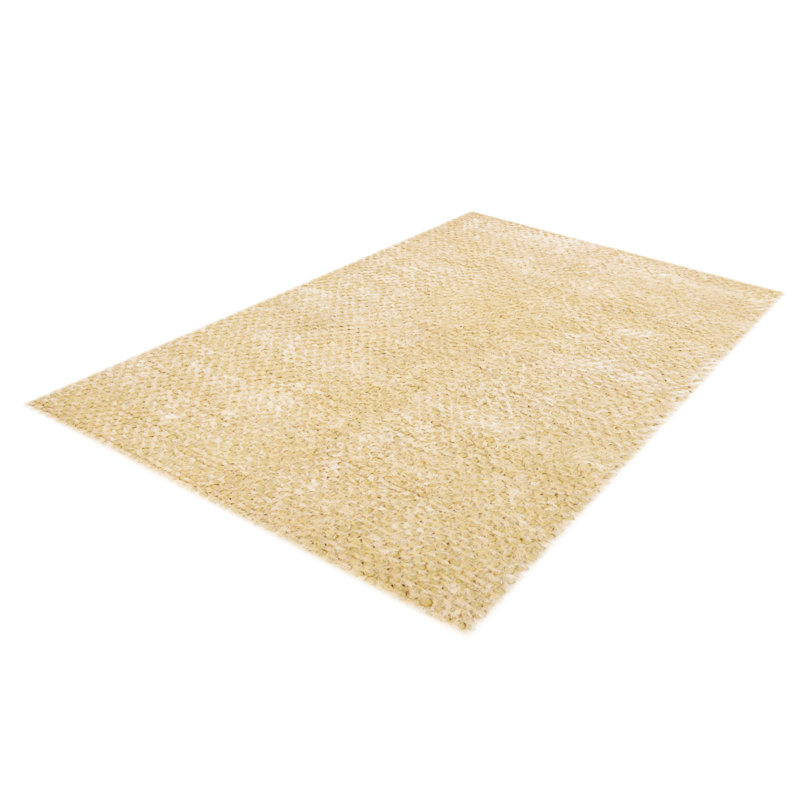 Rasgula Solid Colour Hand Woven Shag Area Rug, Rectangle 130 x 190cm