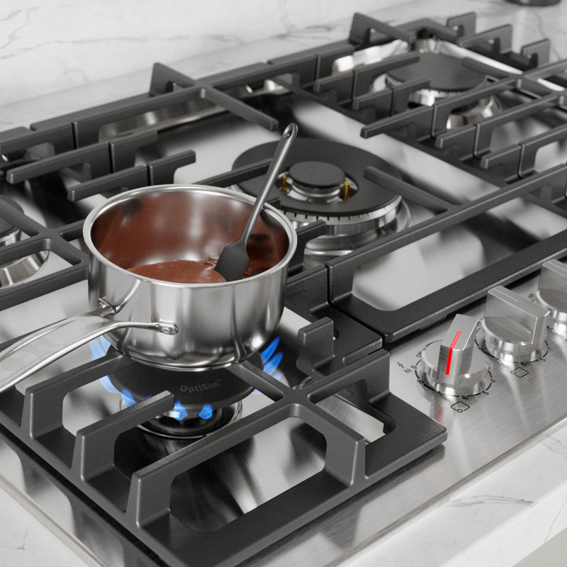 800 Series,30' Gas Cooktop,5 Burner,SS