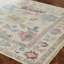 Tapis ivoire noué à la main Colorburst Oushak-1225953952
