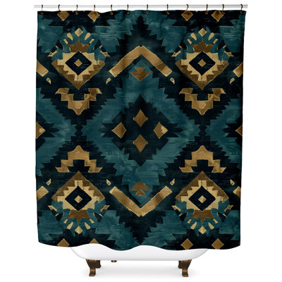 Rideau de douche Tirza Ikat
