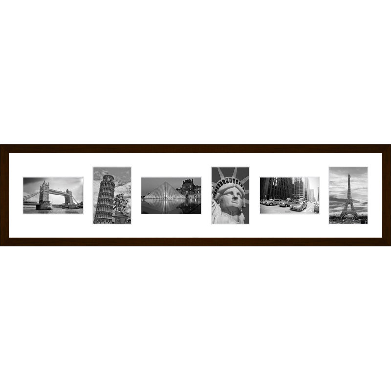 Addilynne Collage Picture Frame, Dark Brown