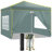 10' x 10' Pop up Canopy, UV and Rain Resistant Canopy Shelter with 4 Removable Sidewalls and Sandbags, Outdoor Canopy with Carry Bag for Grass, Beach and Camping-98904077