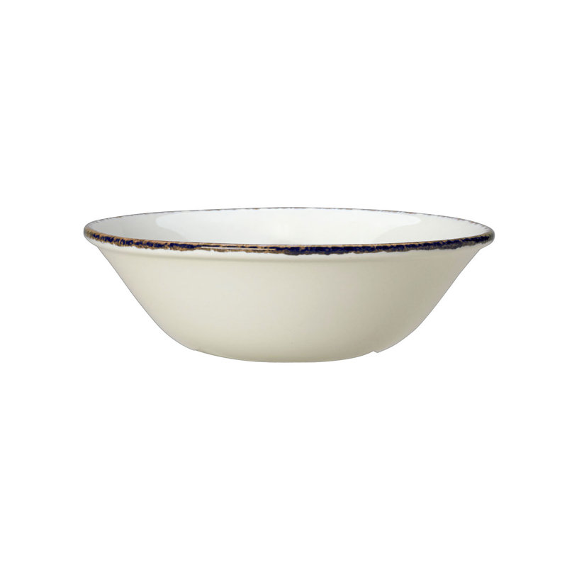 Bol avoine BLUE DAPPLE, Brun / Blanc