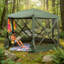 Hexagon Pop Up Party Tent Gazebo