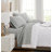 Vilano Springs Extra Deep Pocket Bed Sheet Set with Pleated Hem, Easy care, Pet Hair Resistant-2016060814-2016060805