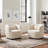 Jaydin 34" W Upholstered Swivel Barrel Chair-472380535