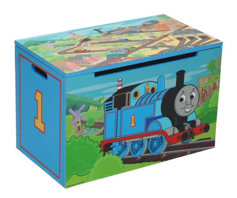 Thomas the train store toy box with seat