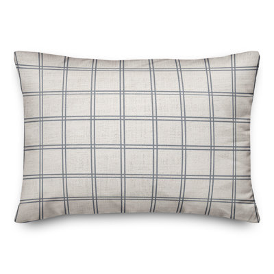  Housse et insert de coussin rectangulaire en ardoise