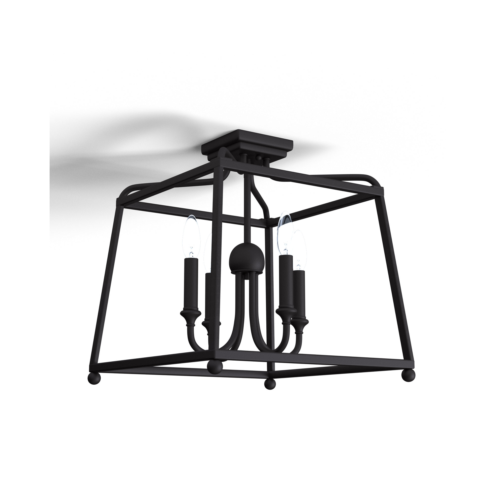 Sylvan 4 Light Flush Mount