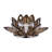 Iridescent Glass Crystal Lotus Votive Candle Holder-88929052-24704497