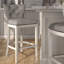 Tabouret pivotant rembourré Peddie-563674654