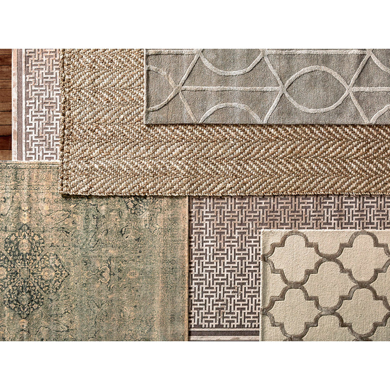 Viscose Oriental Indoor Rug, Rectangle 5' x 7'6"