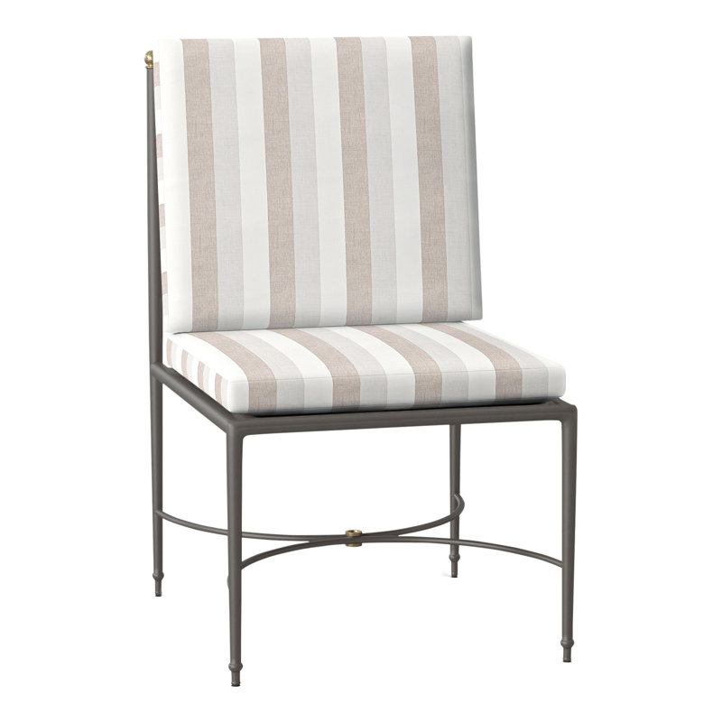 Roma Patio Chair with Cushions, No Welt, Perigold Direction Linen