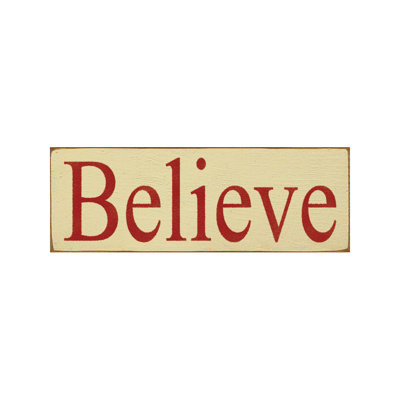 " Believe "