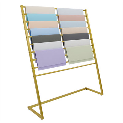 Freestanding Metal Tie Rack Scarf Display Stand