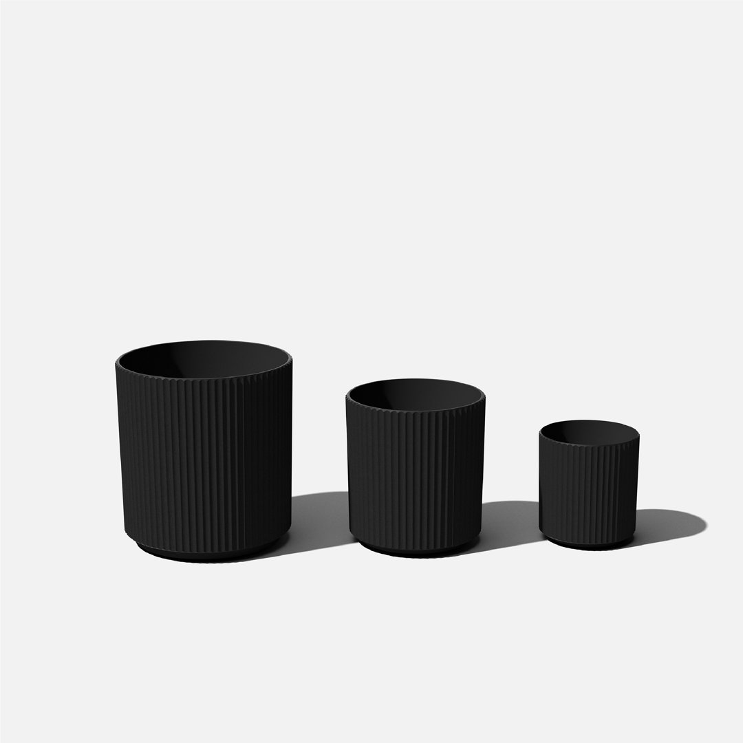 Demi Series Round Planter Set of 3 Veradek 