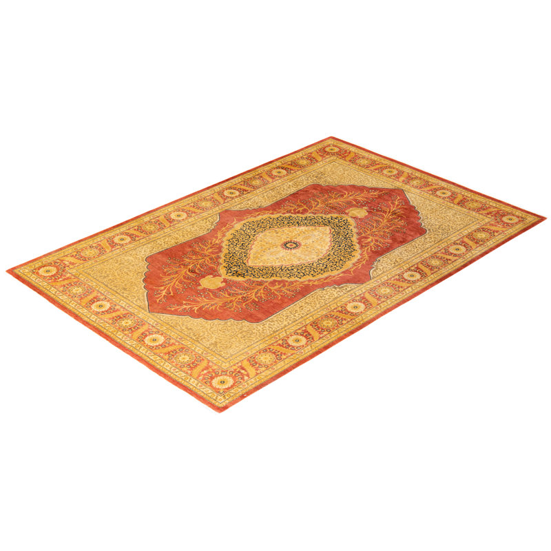 Classic One-of-a-Kind 6' 2" X 9' 0" Hand Knotted Area Rug