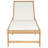Sparkman Outdoor Acacia Wood Chaise Lounge-1932548823