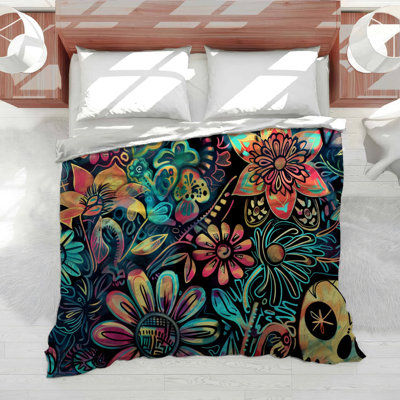 Flowers Bedding Festival Comforter Mexican