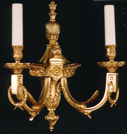 Cowie Candle Wall Light, Antique Silver