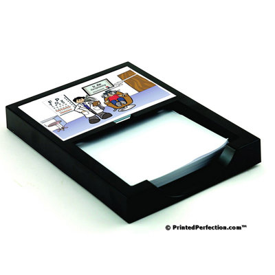 Personalized Optometrist - Male Memo Holder with 100 Sheets of Memo Paper