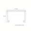 Console simple et transparente en verre acrylique-1385809626