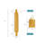 3 Set Exfoliating Towel Scrub Bath Towel-974682913