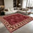 1PC Vintage Persian Traditional Floral Paisley Medallion area rugs for Living Room, Soft and Comfortable, Suitable for all seasons, easy-to-maintain, machine washable Indoor floor mat, Under Table Farmhouse suitable for dining room, bedroom.-1644154187