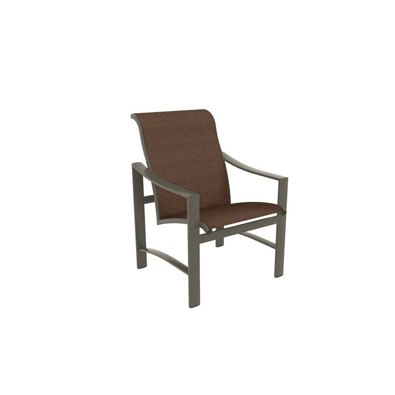 Kenzo Outdoor Dining Armchair, Mocha, Gold Coast